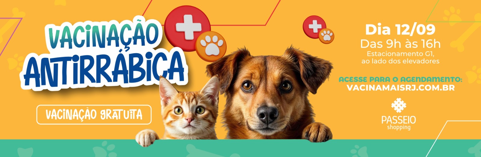 Campanha de Vacinação Antirrábica Gratuita
